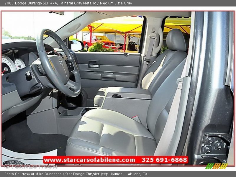 Mineral Gray Metallic / Medium Slate Gray 2005 Dodge Durango SLT 4x4