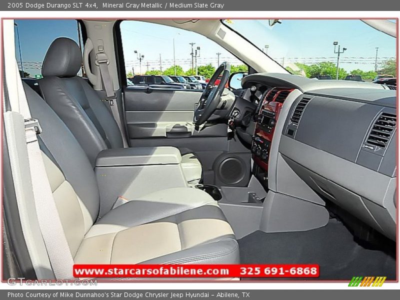Mineral Gray Metallic / Medium Slate Gray 2005 Dodge Durango SLT 4x4