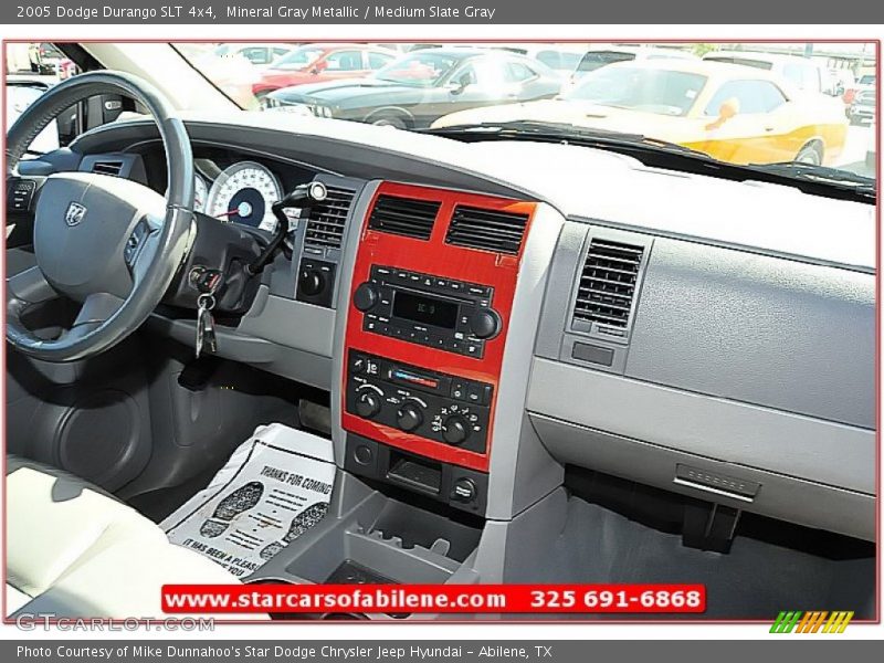 Mineral Gray Metallic / Medium Slate Gray 2005 Dodge Durango SLT 4x4