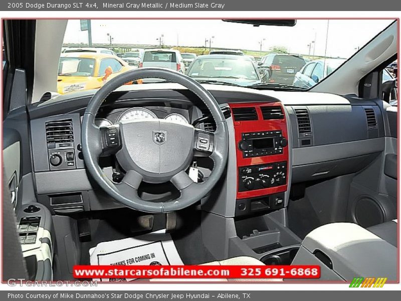 Mineral Gray Metallic / Medium Slate Gray 2005 Dodge Durango SLT 4x4