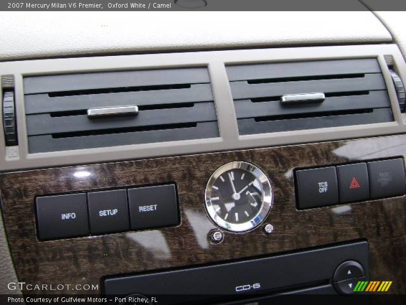 Oxford White / Camel 2007 Mercury Milan V6 Premier