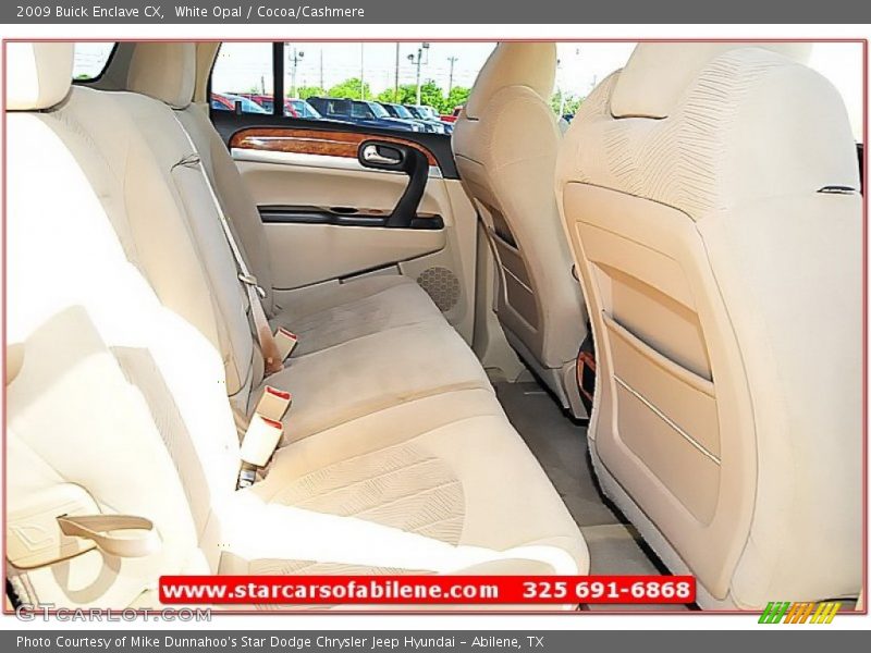 White Opal / Cocoa/Cashmere 2009 Buick Enclave CX