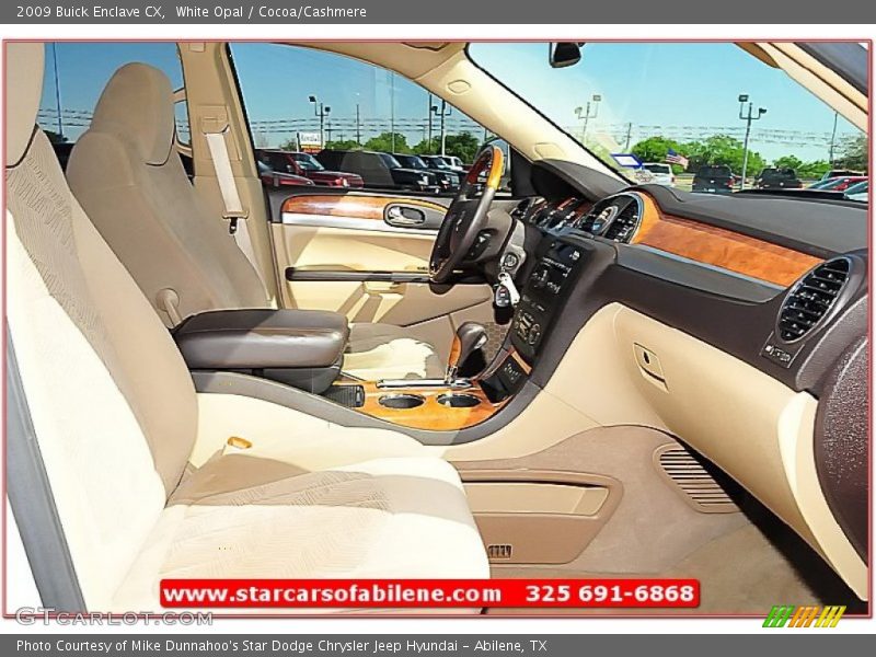 White Opal / Cocoa/Cashmere 2009 Buick Enclave CX