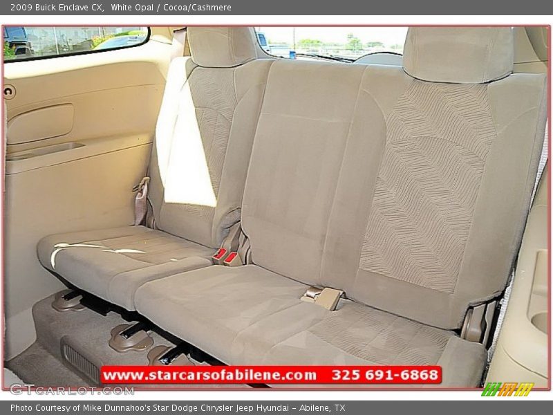 White Opal / Cocoa/Cashmere 2009 Buick Enclave CX