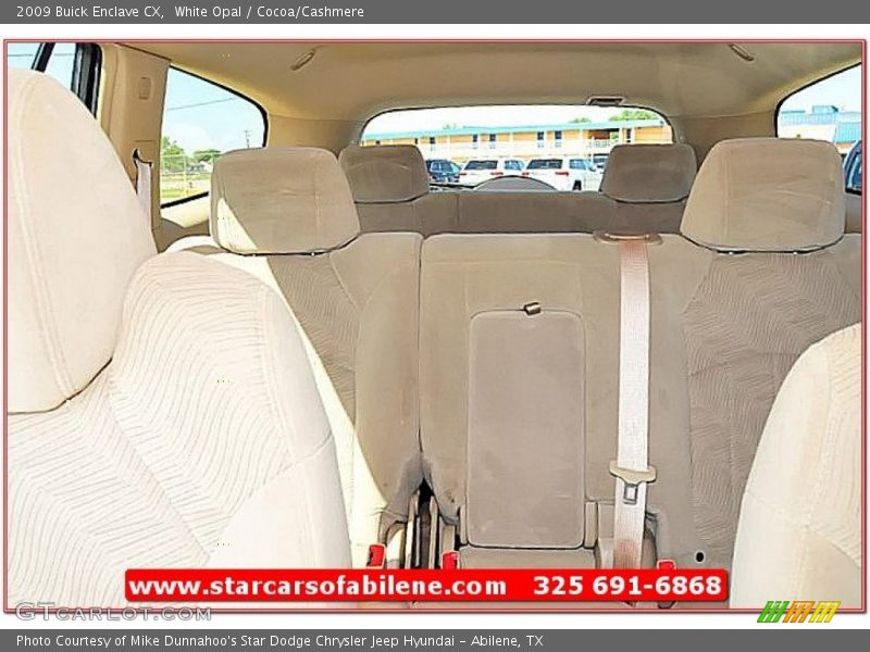 White Opal / Cocoa/Cashmere 2009 Buick Enclave CX