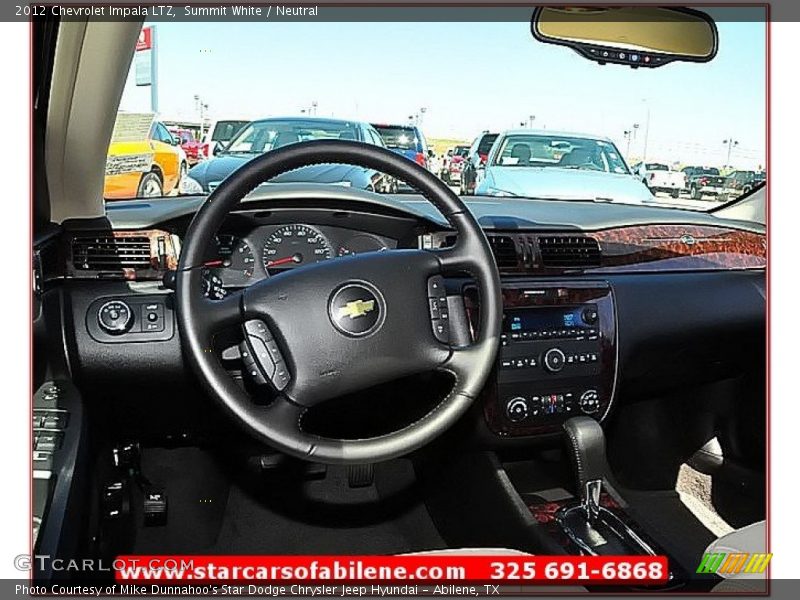 Summit White / Neutral 2012 Chevrolet Impala LTZ