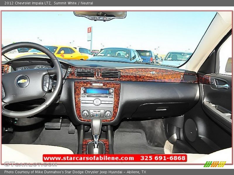 Summit White / Neutral 2012 Chevrolet Impala LTZ