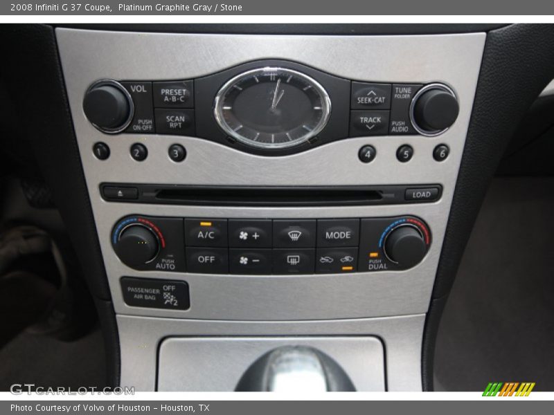 Platinum Graphite Gray / Stone 2008 Infiniti G 37 Coupe