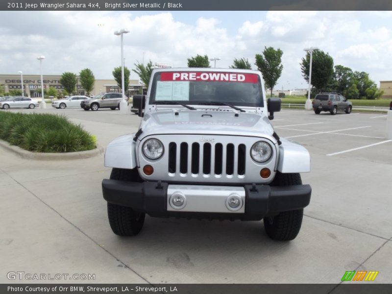 Bright Silver Metallic / Black 2011 Jeep Wrangler Sahara 4x4