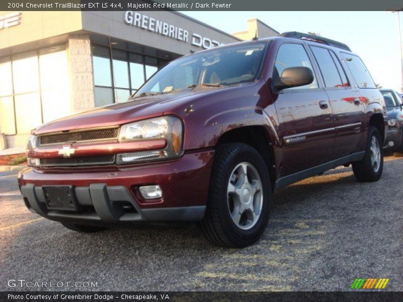 Majestic Red Metallic / Dark Pewter 2004 Chevrolet TrailBlazer EXT LS 4x4