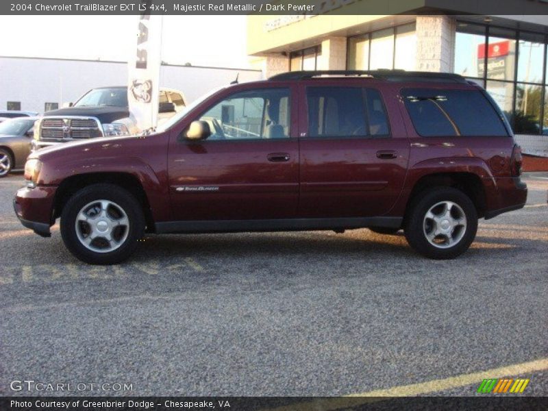 Majestic Red Metallic / Dark Pewter 2004 Chevrolet TrailBlazer EXT LS 4x4