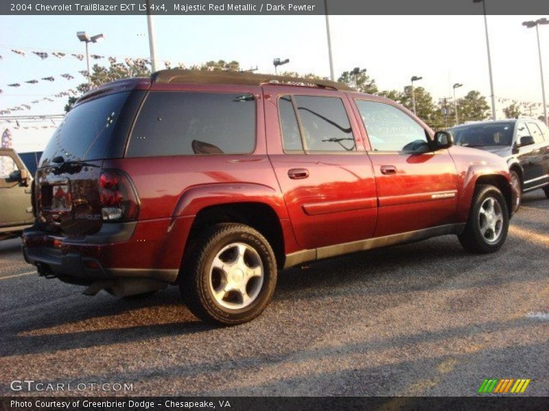 Majestic Red Metallic / Dark Pewter 2004 Chevrolet TrailBlazer EXT LS 4x4