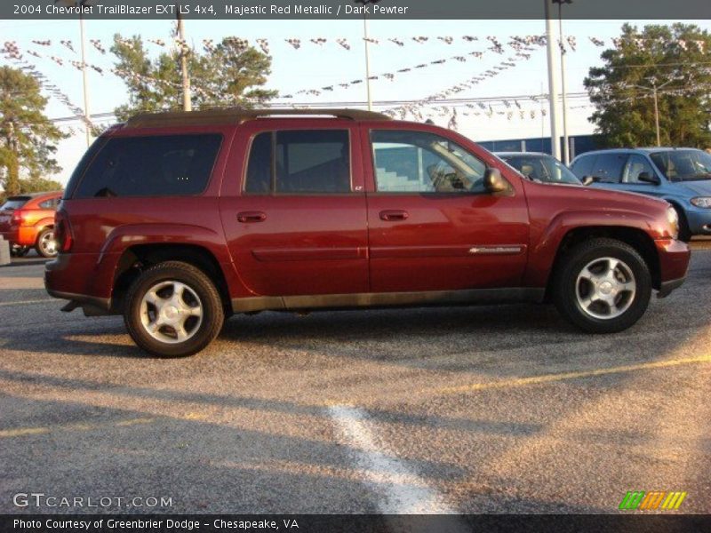 Majestic Red Metallic / Dark Pewter 2004 Chevrolet TrailBlazer EXT LS 4x4
