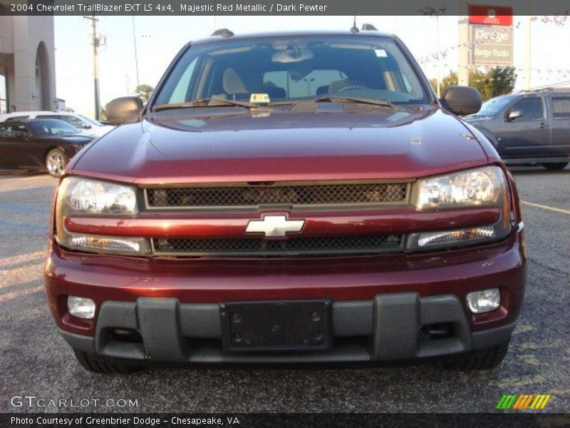 Majestic Red Metallic / Dark Pewter 2004 Chevrolet TrailBlazer EXT LS 4x4