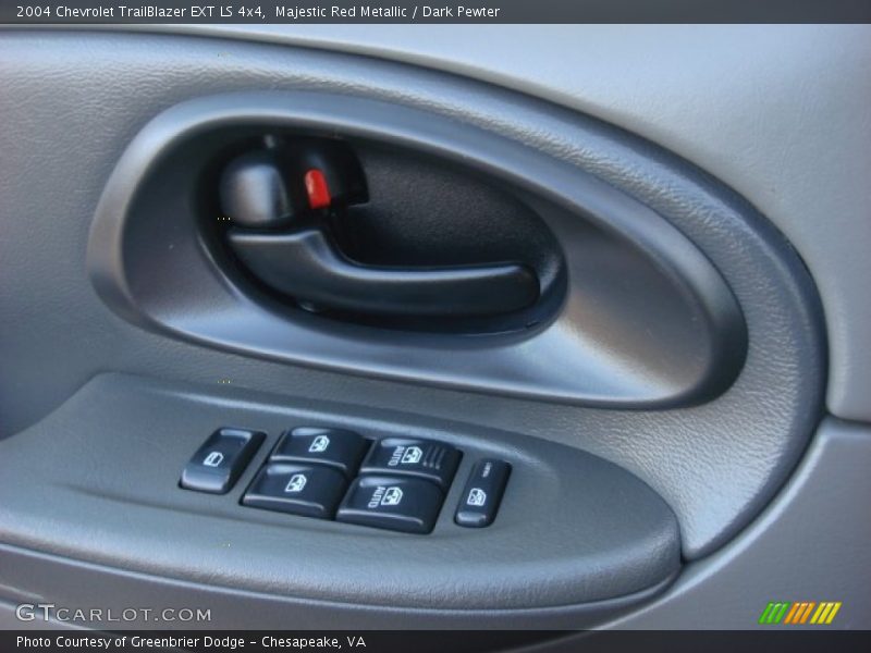 Majestic Red Metallic / Dark Pewter 2004 Chevrolet TrailBlazer EXT LS 4x4