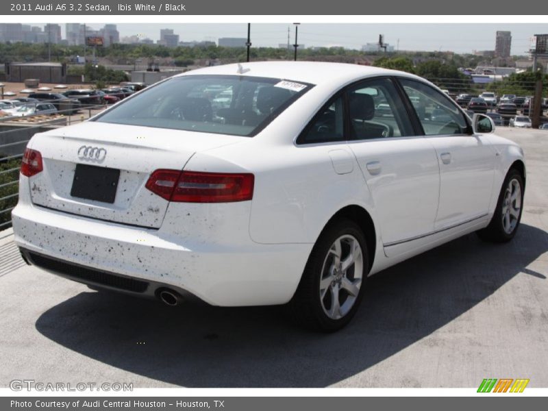 Ibis White / Black 2011 Audi A6 3.2 Sedan