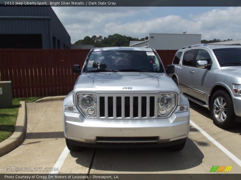 Bright Silver Metallic / Dark Slate Gray 2011 Jeep Liberty Sport