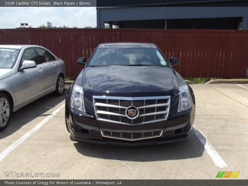 Black Raven / Ebony 2008 Cadillac CTS Sedan