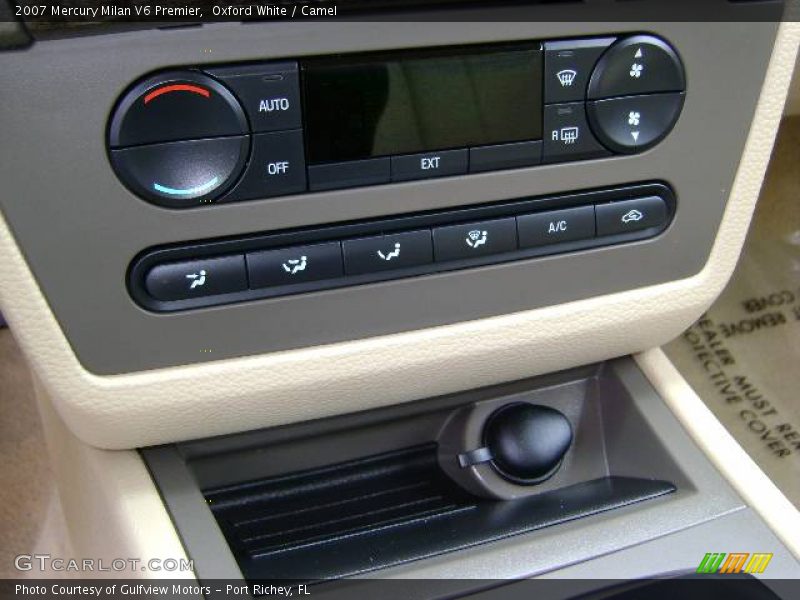 Oxford White / Camel 2007 Mercury Milan V6 Premier