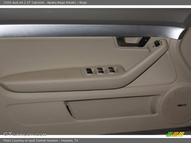 Alpaka Beige Metallic / Beige 2009 Audi A4 2.0T Cabriolet