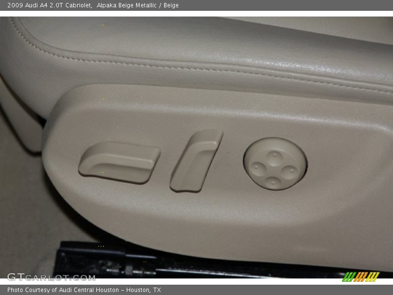 Alpaka Beige Metallic / Beige 2009 Audi A4 2.0T Cabriolet