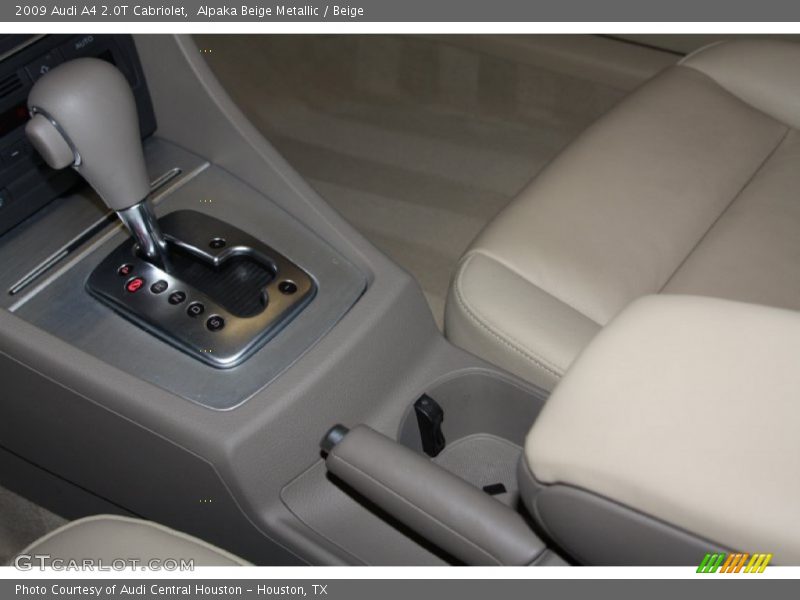 Alpaka Beige Metallic / Beige 2009 Audi A4 2.0T Cabriolet