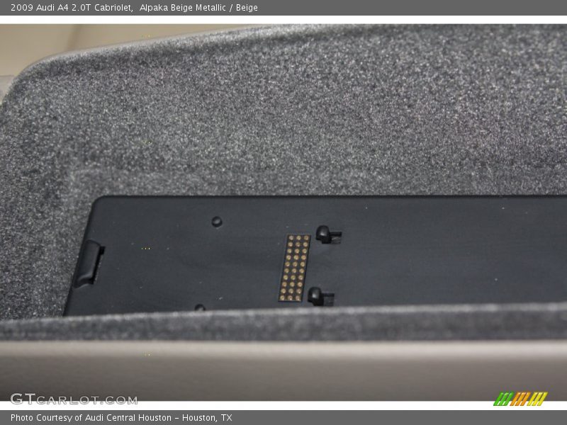 Alpaka Beige Metallic / Beige 2009 Audi A4 2.0T Cabriolet