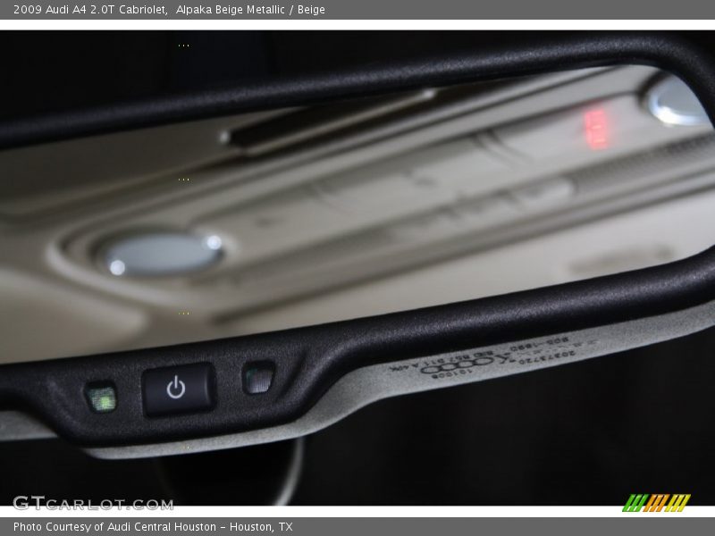 Alpaka Beige Metallic / Beige 2009 Audi A4 2.0T Cabriolet