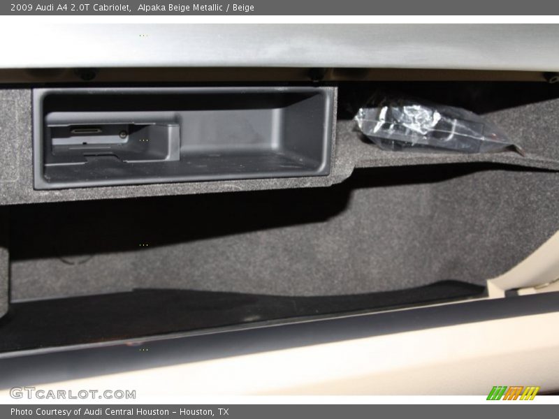 Alpaka Beige Metallic / Beige 2009 Audi A4 2.0T Cabriolet