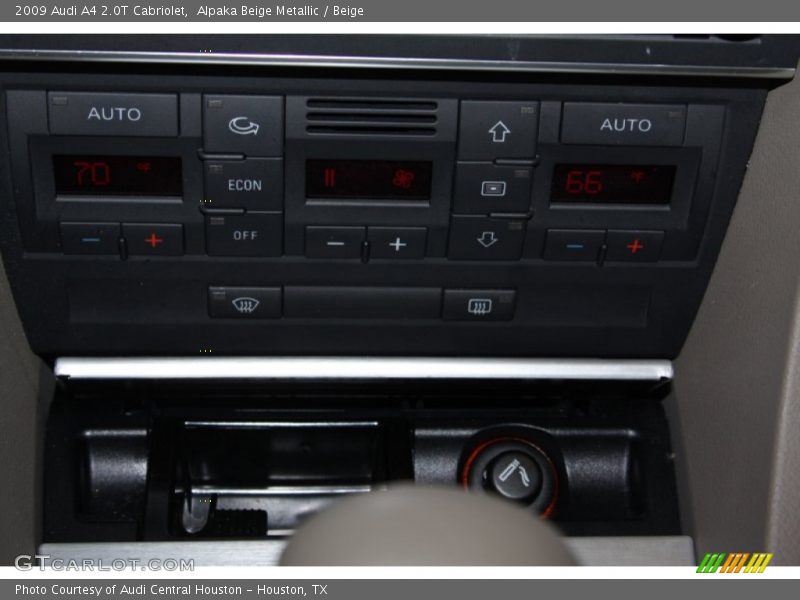 Alpaka Beige Metallic / Beige 2009 Audi A4 2.0T Cabriolet