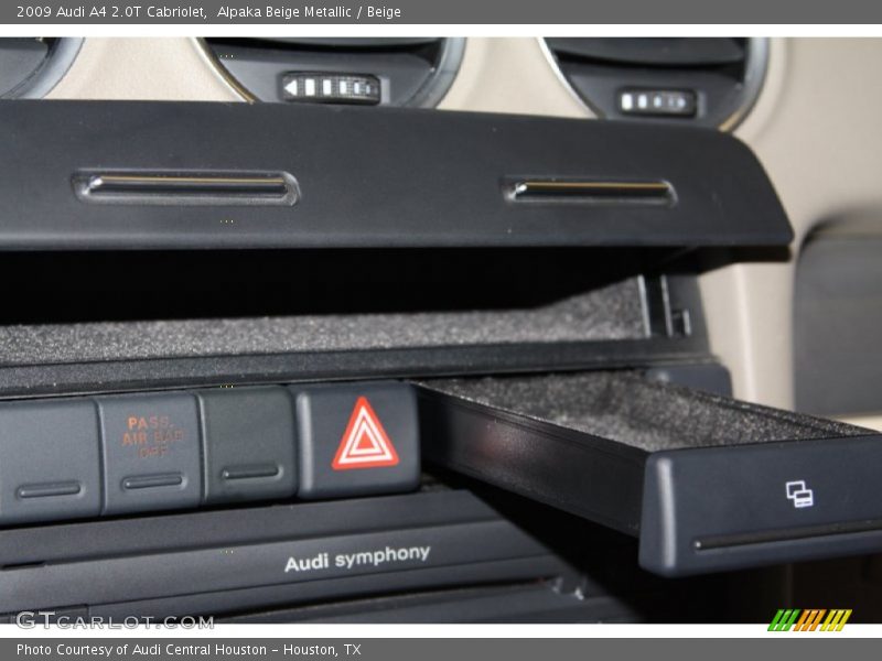 Alpaka Beige Metallic / Beige 2009 Audi A4 2.0T Cabriolet