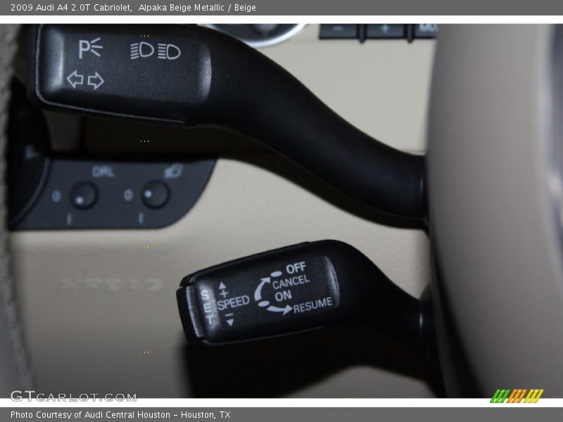 Alpaka Beige Metallic / Beige 2009 Audi A4 2.0T Cabriolet