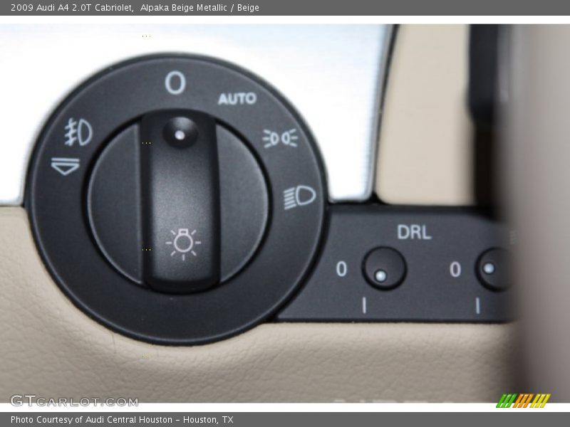 Alpaka Beige Metallic / Beige 2009 Audi A4 2.0T Cabriolet