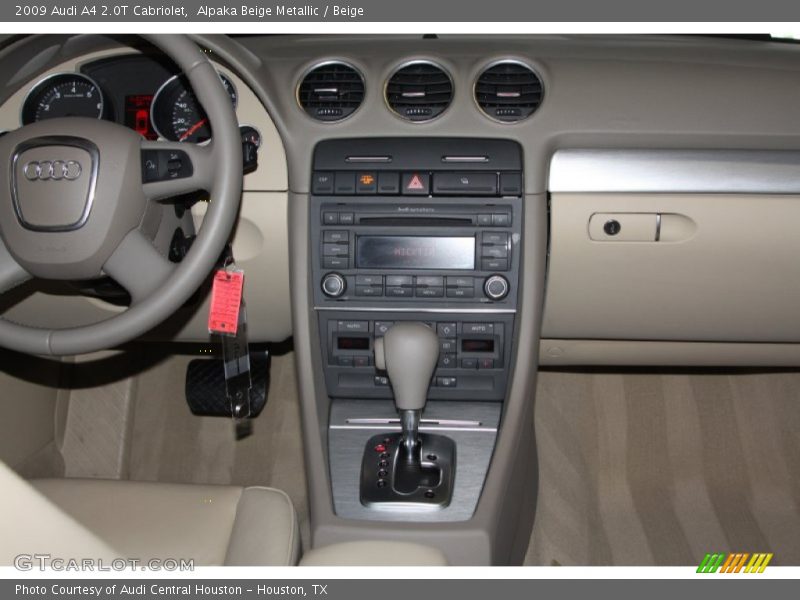 Alpaka Beige Metallic / Beige 2009 Audi A4 2.0T Cabriolet