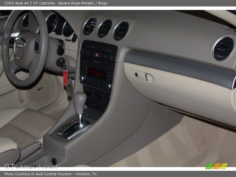 Alpaka Beige Metallic / Beige 2009 Audi A4 2.0T Cabriolet