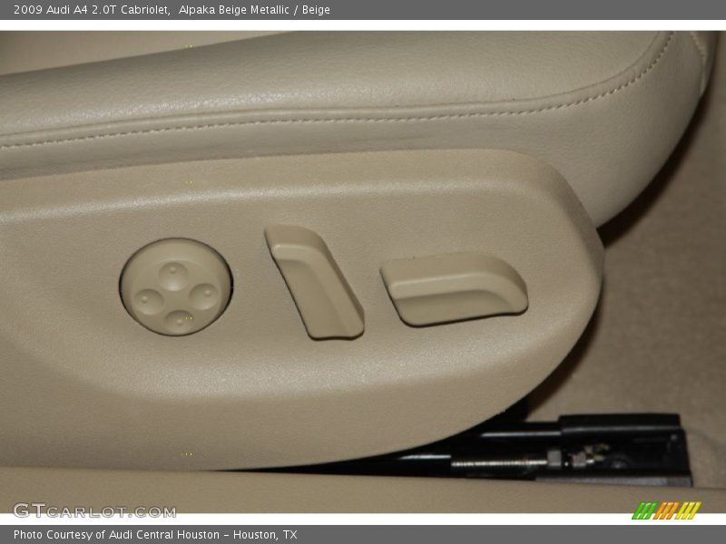 Alpaka Beige Metallic / Beige 2009 Audi A4 2.0T Cabriolet