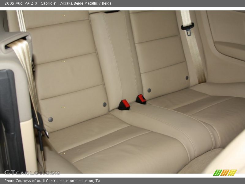 Alpaka Beige Metallic / Beige 2009 Audi A4 2.0T Cabriolet