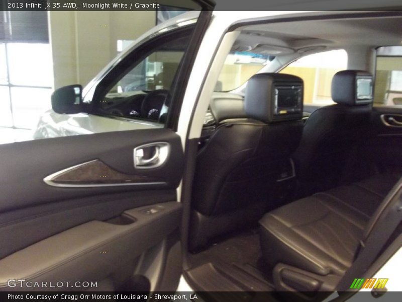 Moonlight White / Graphite 2013 Infiniti JX 35 AWD