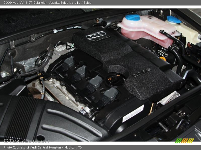 Alpaka Beige Metallic / Beige 2009 Audi A4 2.0T Cabriolet