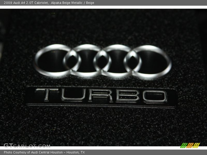 Alpaka Beige Metallic / Beige 2009 Audi A4 2.0T Cabriolet