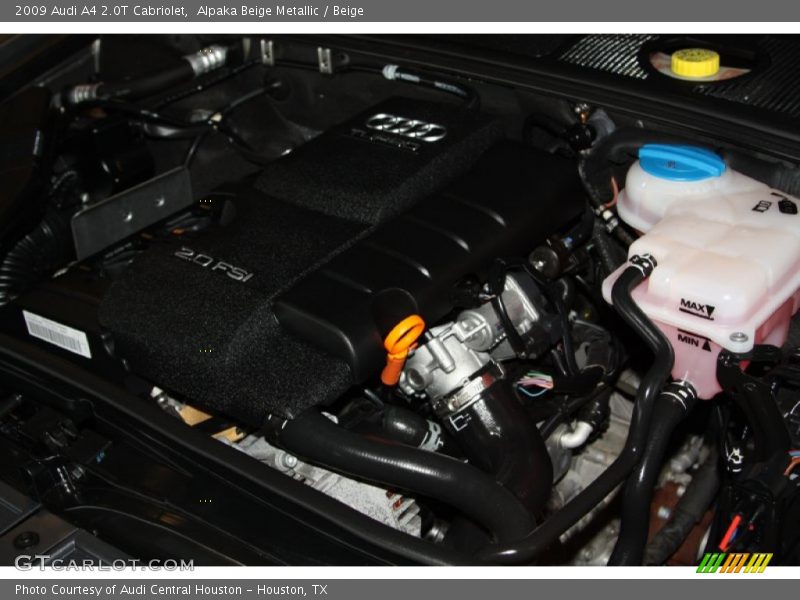 Alpaka Beige Metallic / Beige 2009 Audi A4 2.0T Cabriolet