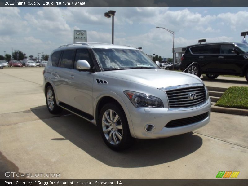 Liquid Platinum / Wheat 2012 Infiniti QX 56