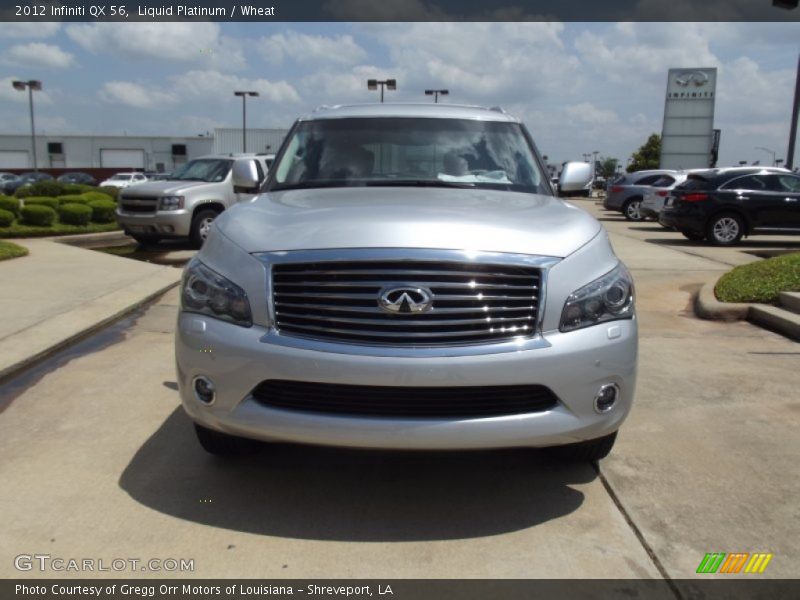 Liquid Platinum / Wheat 2012 Infiniti QX 56
