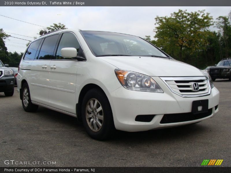Taffeta White / Beige 2010 Honda Odyssey EX