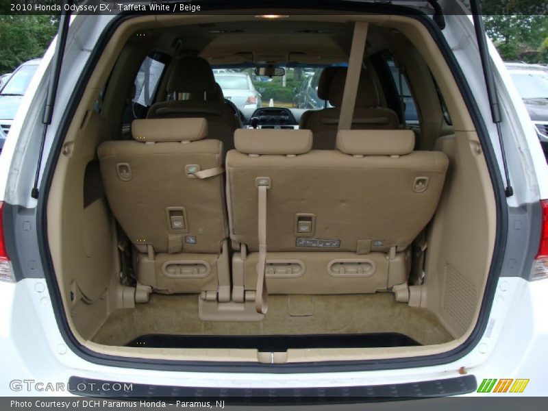 Taffeta White / Beige 2010 Honda Odyssey EX