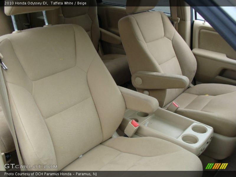 Taffeta White / Beige 2010 Honda Odyssey EX