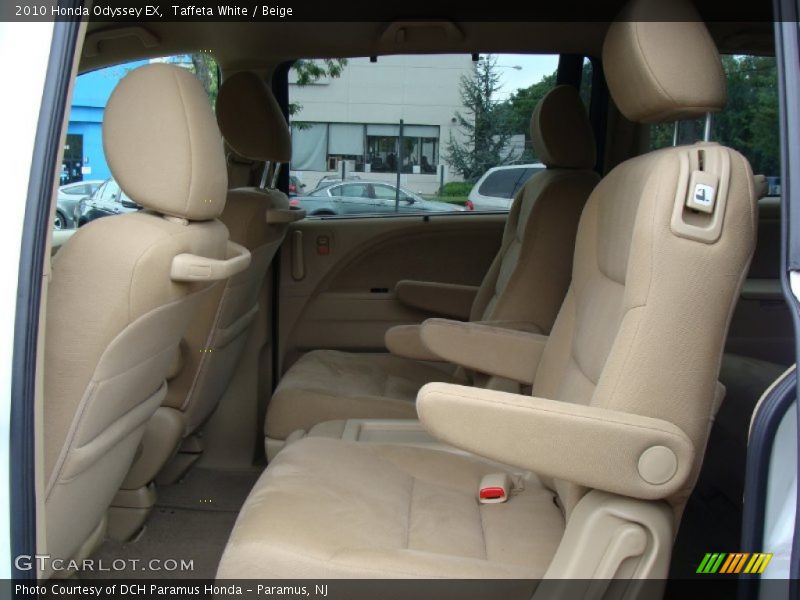 Taffeta White / Beige 2010 Honda Odyssey EX