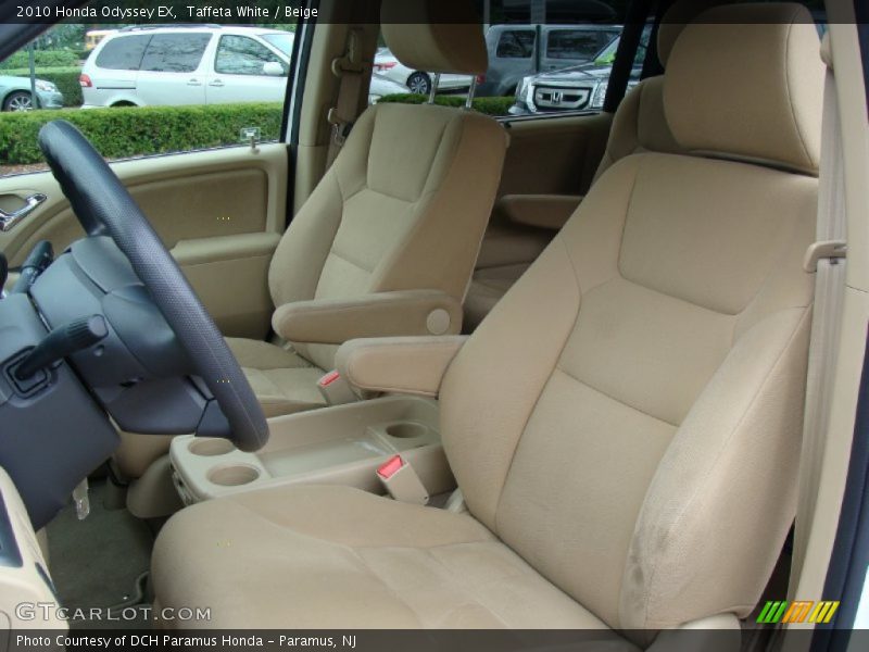 Taffeta White / Beige 2010 Honda Odyssey EX