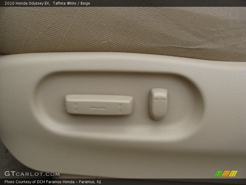 Taffeta White / Beige 2010 Honda Odyssey EX