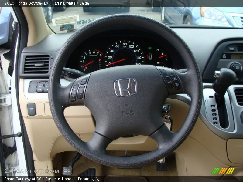 Taffeta White / Beige 2010 Honda Odyssey EX